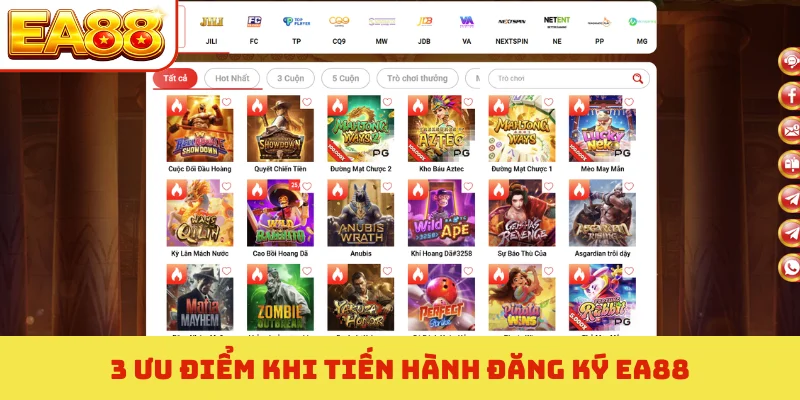 Hướng Dẫn Đăng Ký EA88 - 4 Lưu Ý Vàng Để Nhận Quà Khủng 2 3 ưu điểm khi tiến hành đăng ký EA88