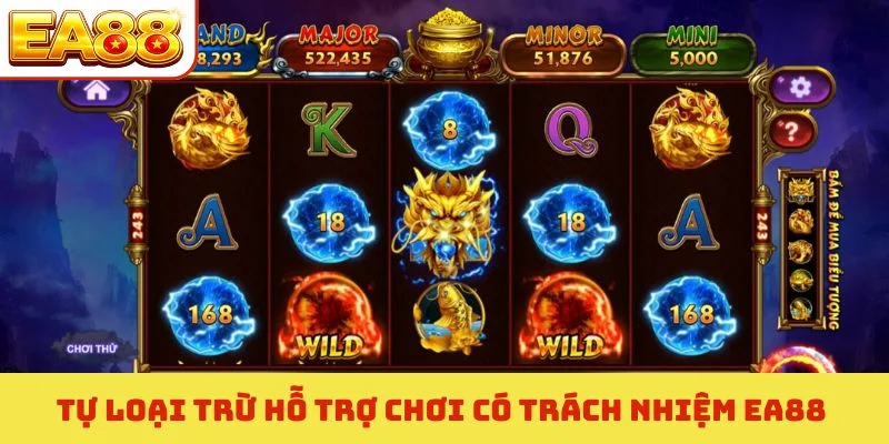Chơi Có Trách Nhiệm EA88 - Nguyên Tắc Cá Cược Bền Vững 100% 3 Tự loại trừ hỗ trợ chơi có trách nhiệm EA88
